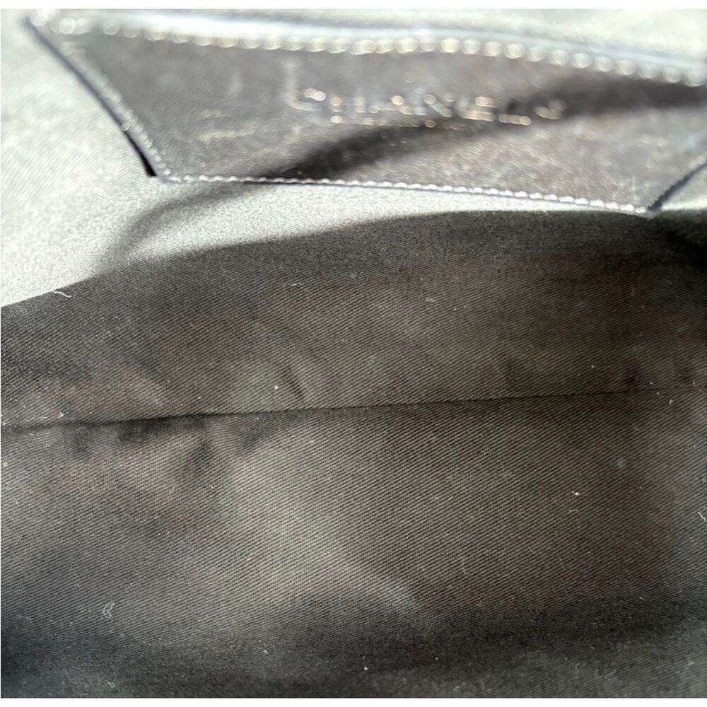 Chanel Black Quilted Patent Leather XL Just Mademoiselle Pristine - Picture 14 of 16